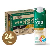 [KT알파쇼핑][대상웰라이프] 뉴케어 당플랜 프로 호두맛 (230mlx24팩) 1박스, 단품, 24팩, 230ml