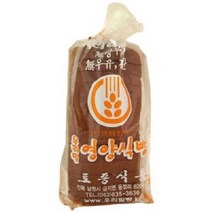 우리밀로 만든 통밀영양식빵 400g 화 목지정일발송, 단품, 1