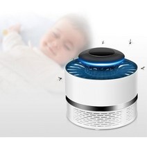 가정용 무소음 usb 모기퇴치기 포충기 여름철용품 모기퇴치용품 관공서, 화이트