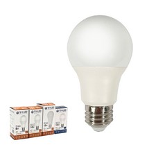 장수램프 A19 LED 전구 주광색 전구색 8W 10W 12W 조명 전구 장수명 고효율 친환경, (전구색 12W)