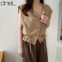드넬 드넬 주머니단추베스트DJ12250A
