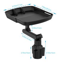 시트백테이블 조수석 무중력 카니발 카시트 자동차 테이블 360 ° 회전 팔 먹는 작업 카트 음료 음식 커피, 01 Type A