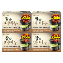 무궁화 참숯 때비누 100g, 4개