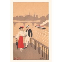 (영문도서) Vintage Journal Couple on the Seine Graphics Paperback, Found Image Press, English, 9781669517092