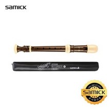 삼익 전사지 우드 리코더 바로크식 SRB-W, 단품