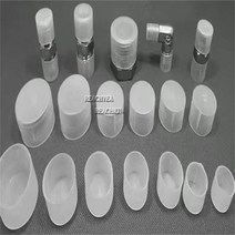 10pcs 원형 파이프 외부 보호 캡 미끄럼 방지 투명 PE 플라스틱 튜브 엔드 커버 플랜지 조인트 케이스, [13] M45