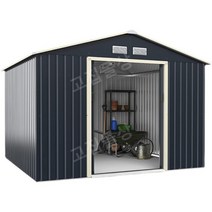 케터창고 조립식 보관함 농막 컨테이너 캐비넷 옥외, B.172x98x174 경사지붕