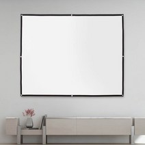 이동형 빔프로젝터 스크린 203X152CM 강의용스크린 이동식스크린