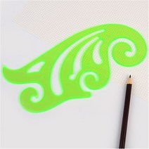 파도모양 구름모양 모형자 운형자 도형자 운형자