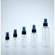 다용도 스프레이공병 10ml~250ml, 블랙캡 스프레이공병 50ml, 1개