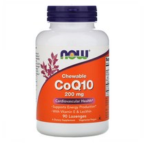 나우푸드 Coq10 츄어블 200Mg 90로젠지 Aa15077 세계적 톱상품 해외 현지 구매