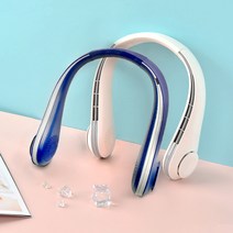 다연경 넥밴드 선풍기 휴대용 목걸이 고속충전, 다연경프리미엄넥풍기, 네이비GS018