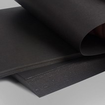 인페이퍼 흑도화지 A4 170g 125매 종이공예 시안용 도안지 박스제작 미술공작