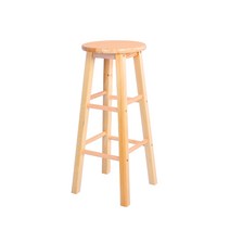 높은 의자 바 바 바 의자 실목 의자 간단하다, 원색, 80cm
