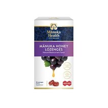Manuka Health Lozenges 허니 블랙커런트 맛 성분 15개(1팩), 블랙커런트_15 카운트(1팩)