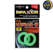 민물대장 축광실리콘 낚시대스톱.링 DMF 272 소 실리콘