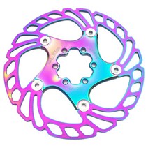 Mi.xim Rainbow Mountain 자전거 부동 디스크 브레이크 로터 스테인레스 스틸 자전거 디스크 브레이크 로터 160mm, 보여진 바와 같이, 하나