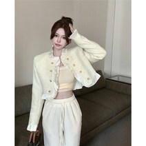 결혼식 직장인 크롭 트위드 자켓 작은 아씨들 김고은 진화영 옷 의상 협찬 황금가면 유수연 차예련