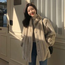 K.ONLINE SHOP밍크퍼자켓 페이크 퍼자켓 에코퍼 밍크 트위드자켓 청자켓 가죽자켓