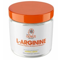 Genius L-Arginine Powder 더지니어스 L-아르기닌 엘아르기닌 파우더 240g, 1개, 1