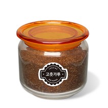 [MIR] 양념유리병_평면캡 360ml (DS360) 양념통, 옵션선택