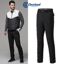 [클리브랜드골프] 헝가리구스 에어튜브 남성 구스다운 패딩팬츠골프바지골프웨어_CGKMPT134p