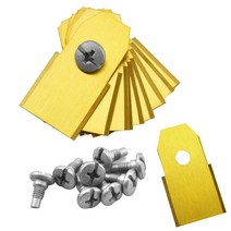 벌초 무선 예초기 충전식 전동 잔디 깍기 깍이 전기 풀 잡초 깎기 잔디 로봇 블레이드 황금 티타늄 도금 깎, 02 2