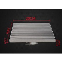 측구수로관 사각 원형 수로관 뚜껑 1020 cm 304 스테인레스 스틸 발코니 바닥, 20x20cm