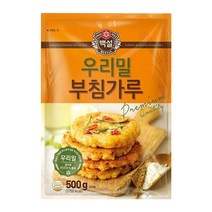 백설 우리밀부침가루, 500g, 1개