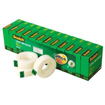 3M 스카치 매직테이프 리필 12mm 18mm, 12mmX18M