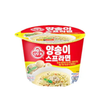 오뚜기 양송이 스프라면 큰컵 105g, 상세페이지 참조