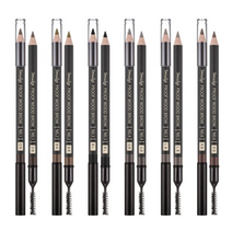 미샤 스머지프루프 우드 브로우, 3개, 라이트 브라운