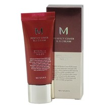 미샤 M 퍼펙트 커버 비비크림 20ml, 4개, 27호
