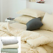 MMJ 체크 겨울이불 단품