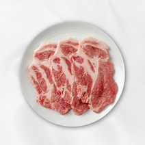 자연식탁 미국산 대패목살(냉동) 구이용 목심 바로굽는 고기 500g 1kg 2kg 1팩, 500g x6팩(3kg)