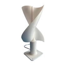 소형풍력발전기 풍력발전기 풍력발전 DIY 나선형 모형 미풍작동 풍력발전 소형풍력 자가발전, 기본선택