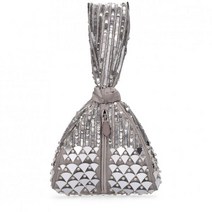 ALBERTA FERRETTI 알베르타 페레티 Sequined satin top handle bag157688