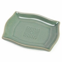 청자 소접시(떡살)