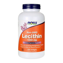 나우푸드 레시틴 1200mg 200 소프트겔 ( LECITHIN 1200mg 200SGELS ) 콜레스트롤 두뇌건강 지방대사, 1개
