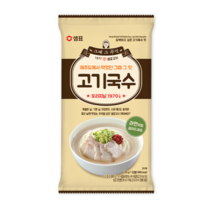 샘표 고기국수, 125g, 18개