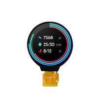 전광판 미니전광판 차량용전광판 1.28 인치 "TFT LCD 디스플레이 모듈 라운드 RGB 240*240 GC9A01 드, 한개옵션1, 01 without PCB