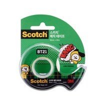 BT21 스카치 3M 매직 테이프 치미다용도테이프 문구사이트 테이프컷터 문구용품 테이프카터 테이프캇터 사무비품 BT21 스카치 1개입 사무용품, 본상품