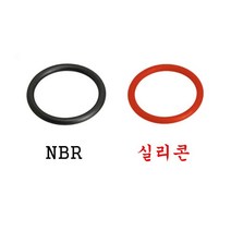 S계열 V계열 실리콘 NBR 오링 고무 패킹 고무링, S19 (내경18.5 x 두께1.5), 실리콘오링 S 계열