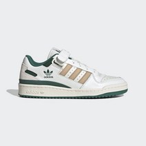 아디다스 포럼 로우 Dark Green / Core White / Magic Beige - IE4585