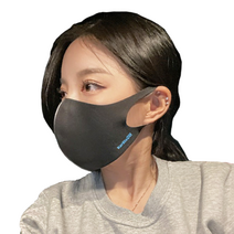 운동 선수 마스크 쿨링 달리기 사계절 숨구멍 축구 야구 테니스 마라톤 트레이닝, 스트랩(일반형) 네이비 (2개)