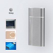 아이폰 외장 하드 메모리 stmagic original mini 외부 금속 USB메모리, 64GB, 회색