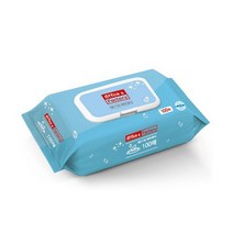 물티슈100매 캡형 평량 38g Office Factory