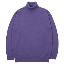 코튼100소프트 베이직 터틀넥 니트 빈티지퍼플 COOSKT006V.PURPLE SOFT BASIC TURTLENECK KNIT VPURPLE커스텀어클락