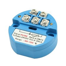 24V DC 4-20MA -50C ~ 150C PT100 온도 센서 송신기