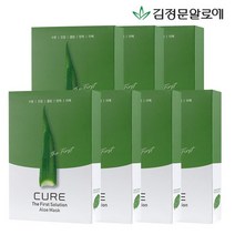 [김정문알로에] 큐어 알로에 마스크팩 시즌2 70매, 단품, 단품